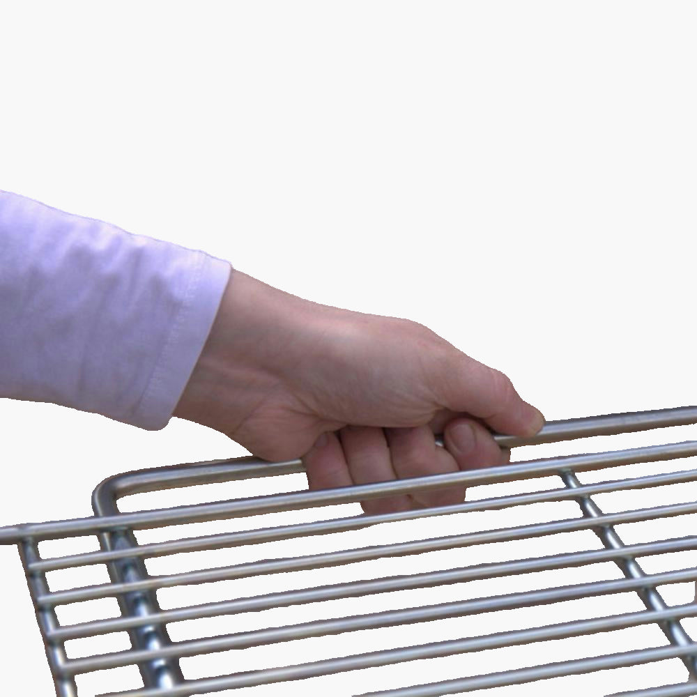 Grille extensible barbecue 60/70 x 40 cm inox Sauvic - Mathon - 2