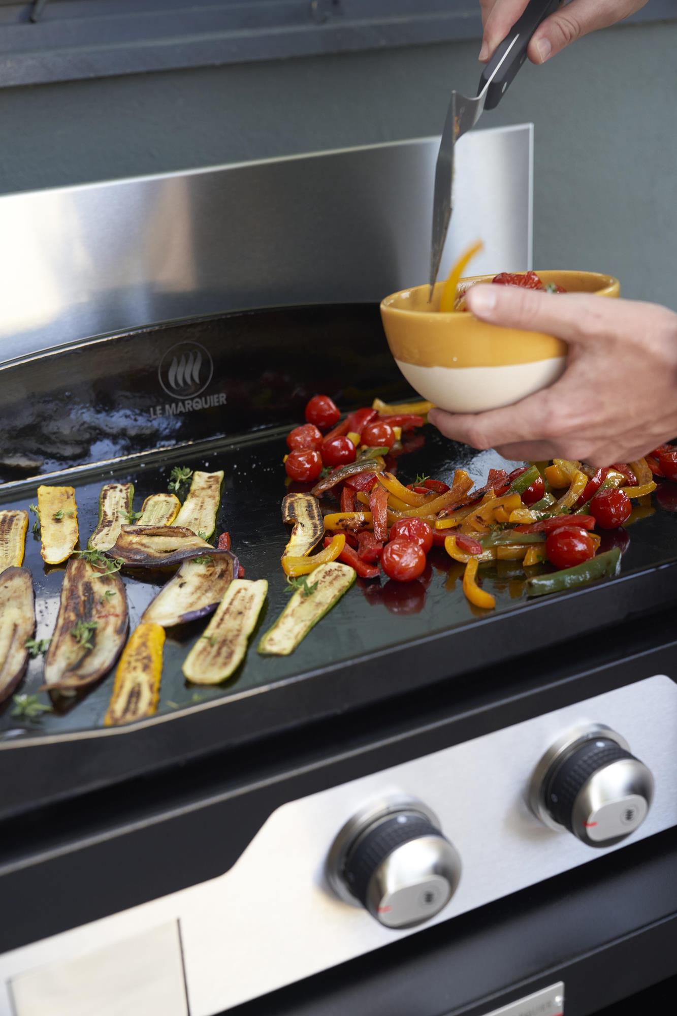 Cuisine 3 Elements Avec Credences - Noir Le Marquier - Mathon - 4