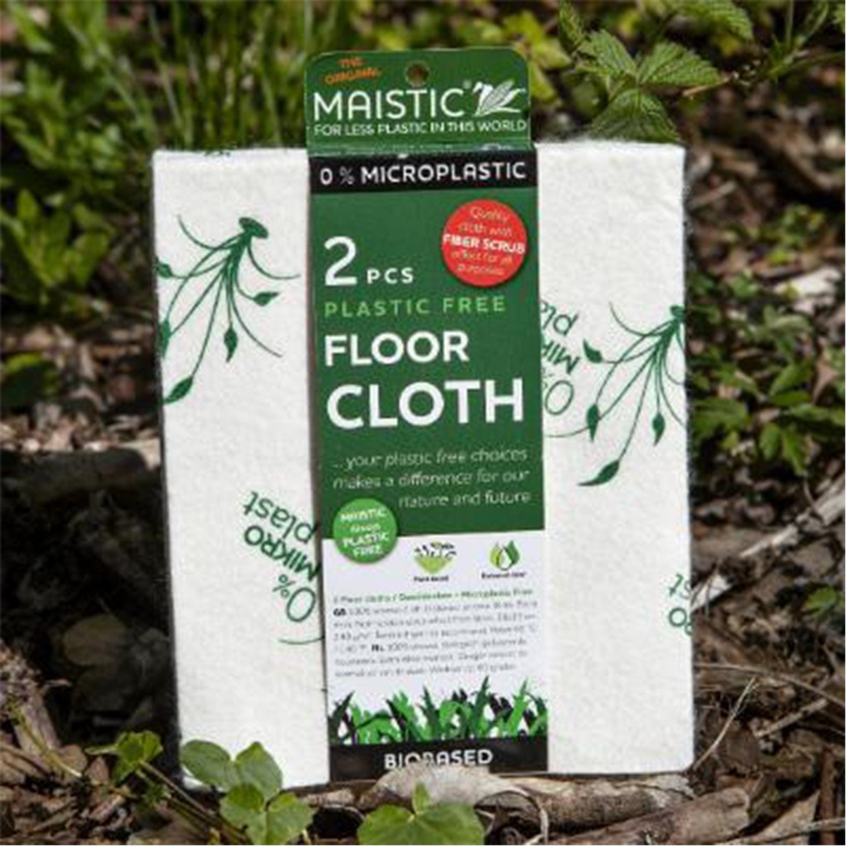 Serpillère en cellulose de bois - Lot de 2 Astuceo - Mathon