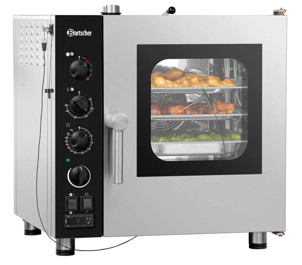 Four Mixte à Vapeur Professionnel Silversteam2 5230M - 5 Niveaux - Bartscher - Mathon - 1