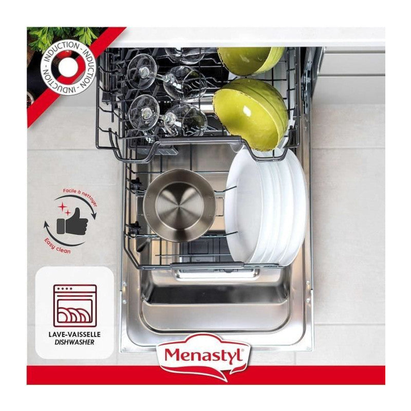 Bassine A Confiture - Menastyl - 4615452 - En Acier Inoxydable - 40,5 Cm Menastyl - Mathon - 5