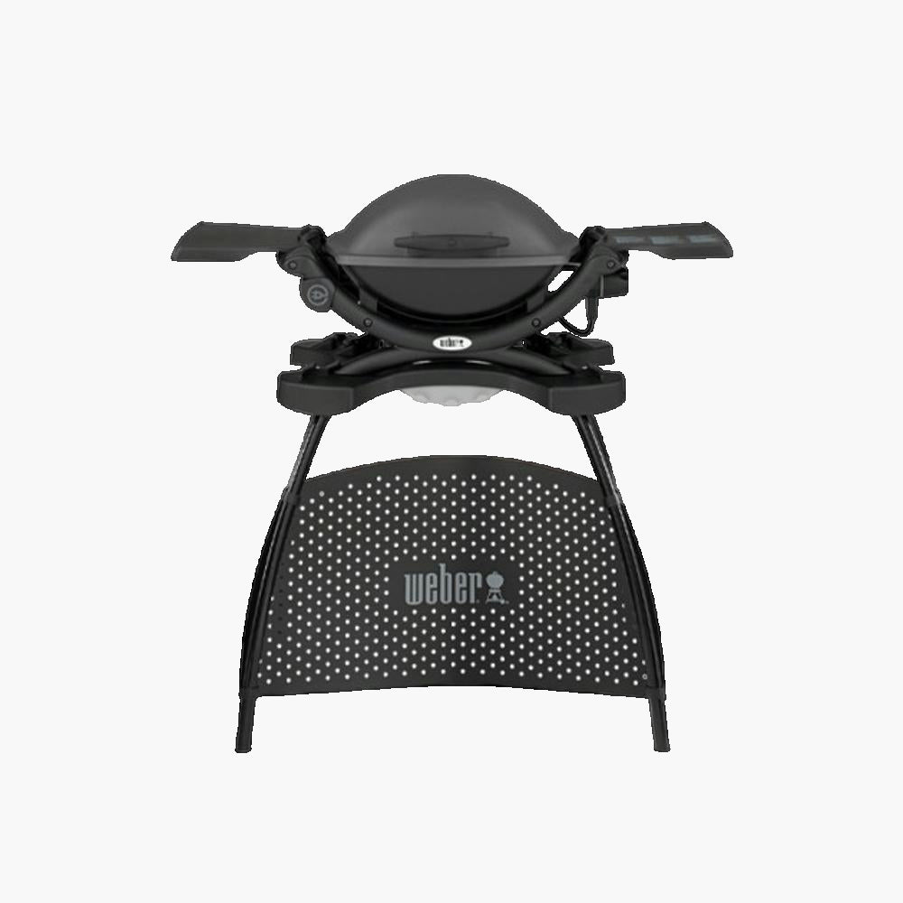 Barbecue électrique Weber Q 1400 sur chariot Weber - Mathon - 1