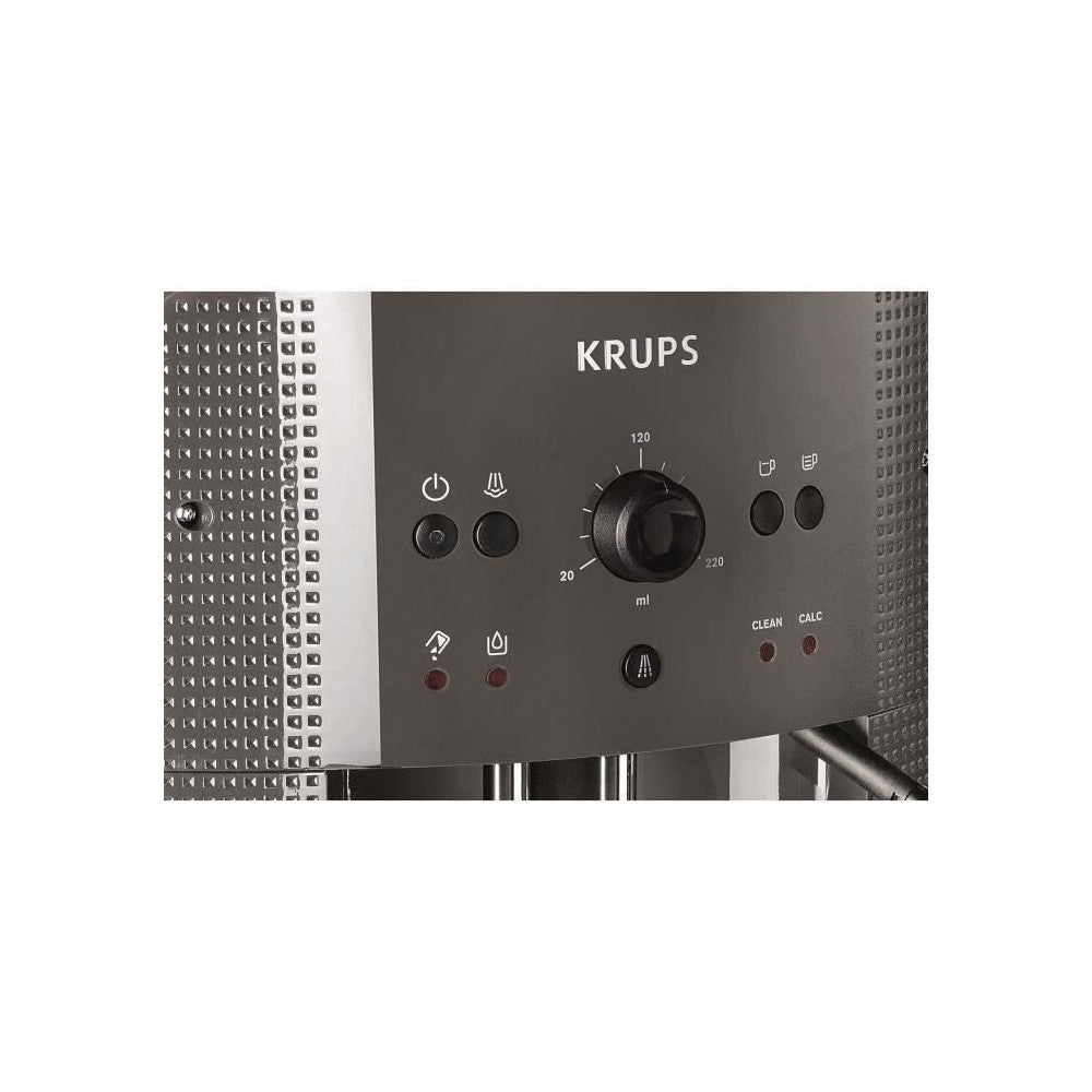 Machine A Café A Grain   Ea810b70 Essential - Broyeur Intégré - 15 Bars - Noir Krups - Mathon - 2