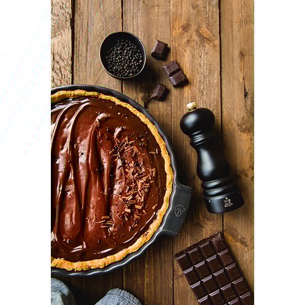 Moule à tarte céramique Appolia ardoise 30 cm Peugeot - Mathon - 5