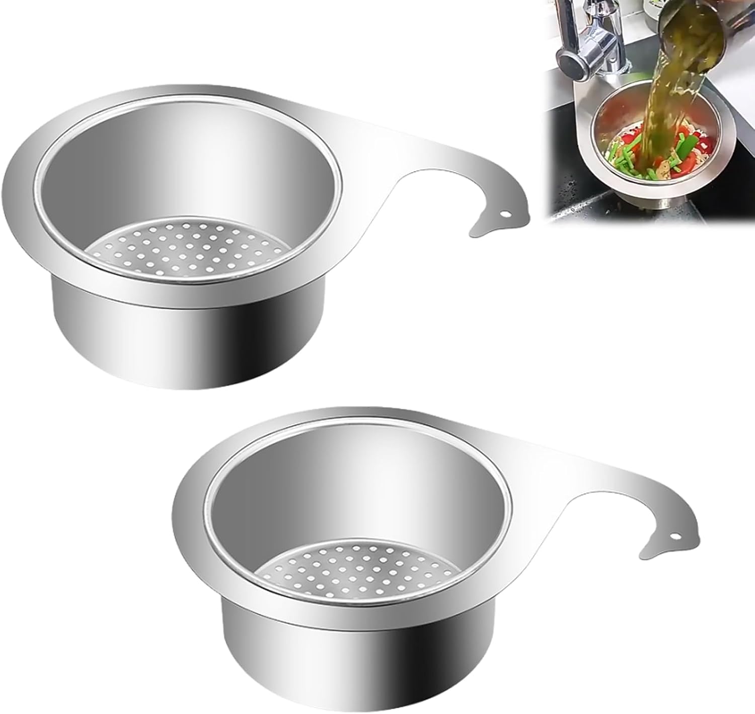 2 Passoire de Cuisine en Inox Vendos85 - Mathon