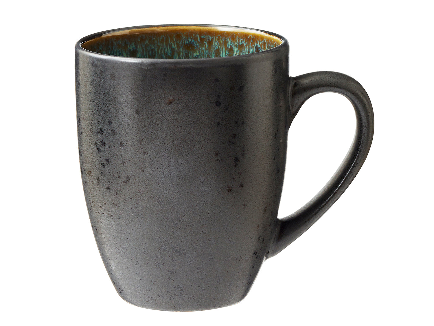 Set de 4 mugs GASTRO en grès Noir/foncé Bitz - Mathon - 2