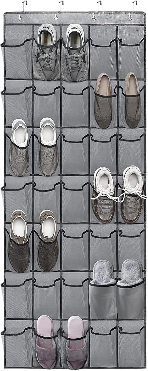 Porte Chaussures Mural Suspendu avec 35 Grandes Poches Vendos85 - Mathon