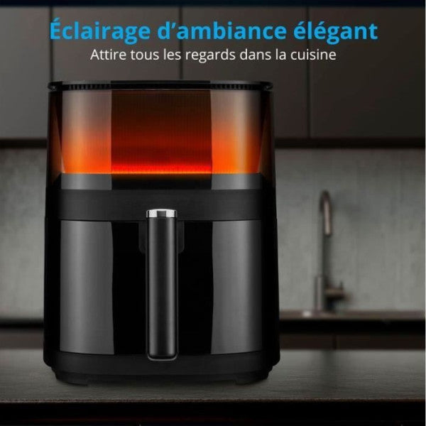 Friteuse Electrique  A Air Chaud Sans Huile - Md 11780 - Température J Medion - Mathon - 2