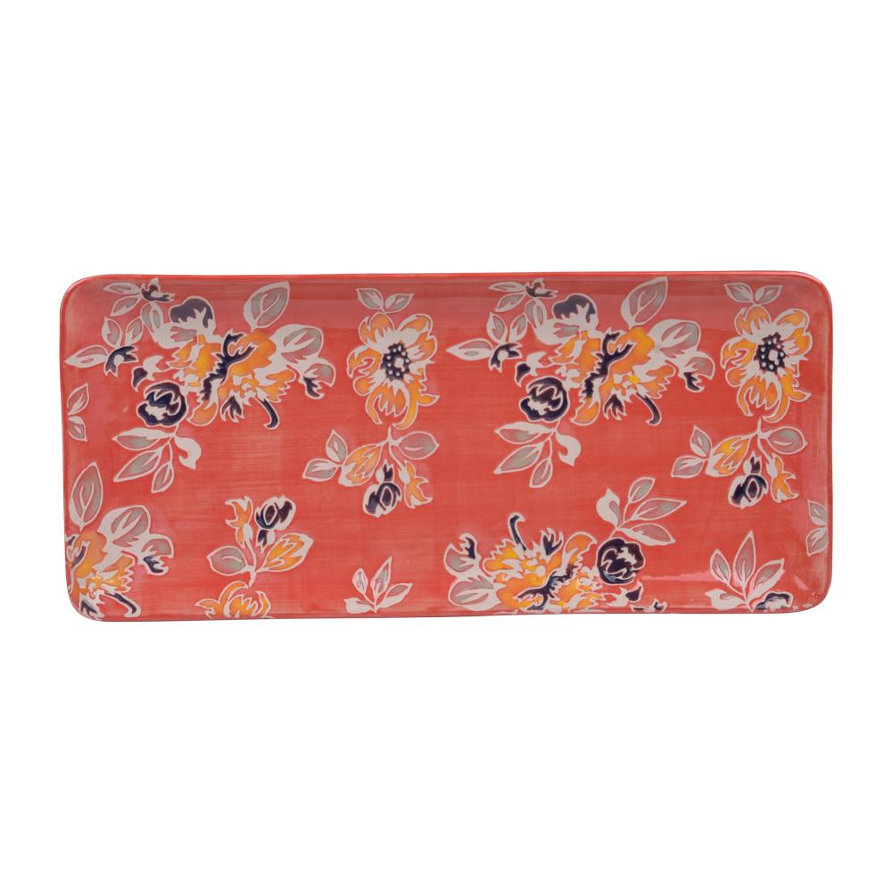 Plat à cake Ava 36x16 cm Table passion - Mathon