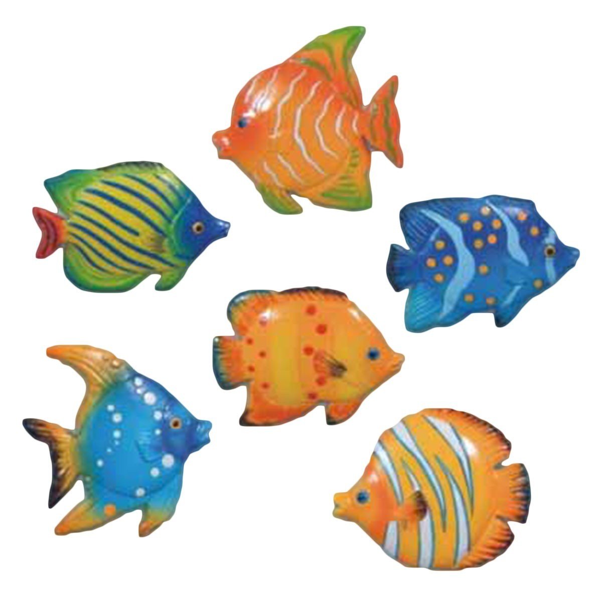 Magnets poissons exotiques - Lot de 6 Astuceo - Mathon - 1