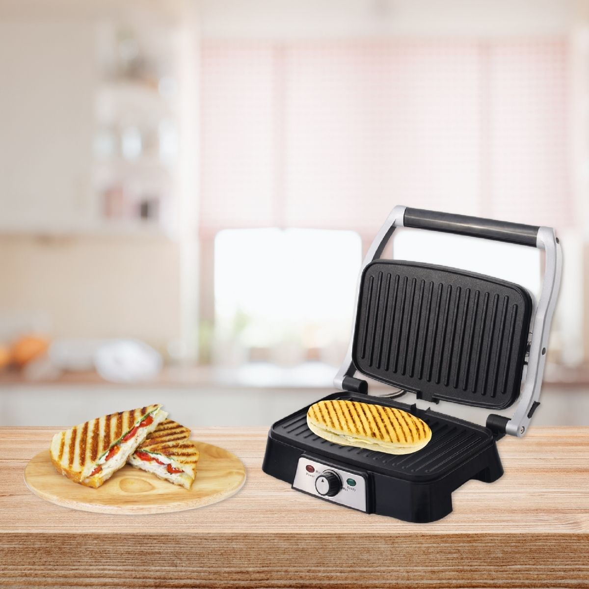 Grill à double plaque pour croque-monsieur, viande et panini Rotel Rotel - Mathon - 2