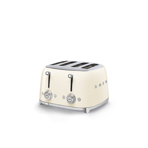Toaster 4 fentes crème 2000 W TSF03CREU Smeg - Mathon - 1