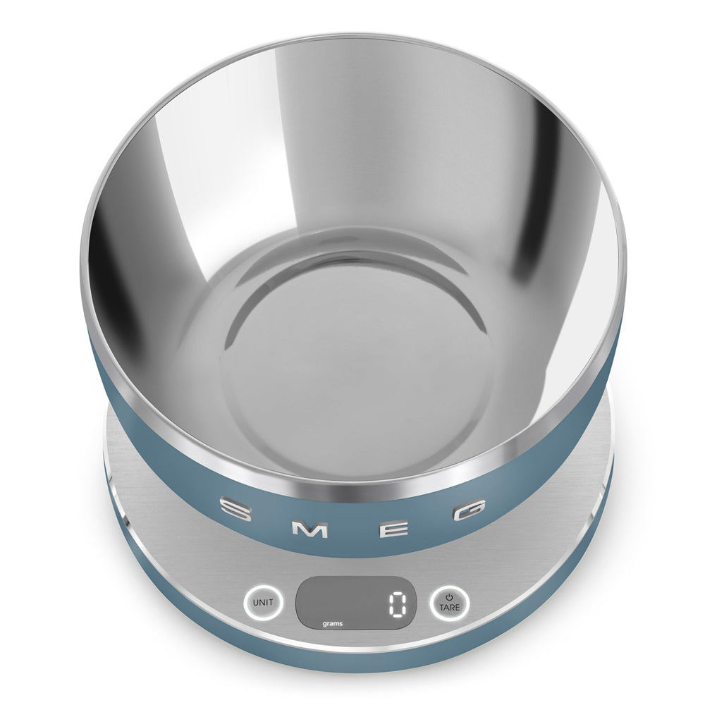 Balance de cuisine Bleu Mat Smeg - Mathon - 2