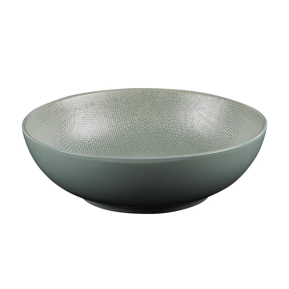 Saladier Vésuvio sauge 24 cm Table passion - Mathon - 1