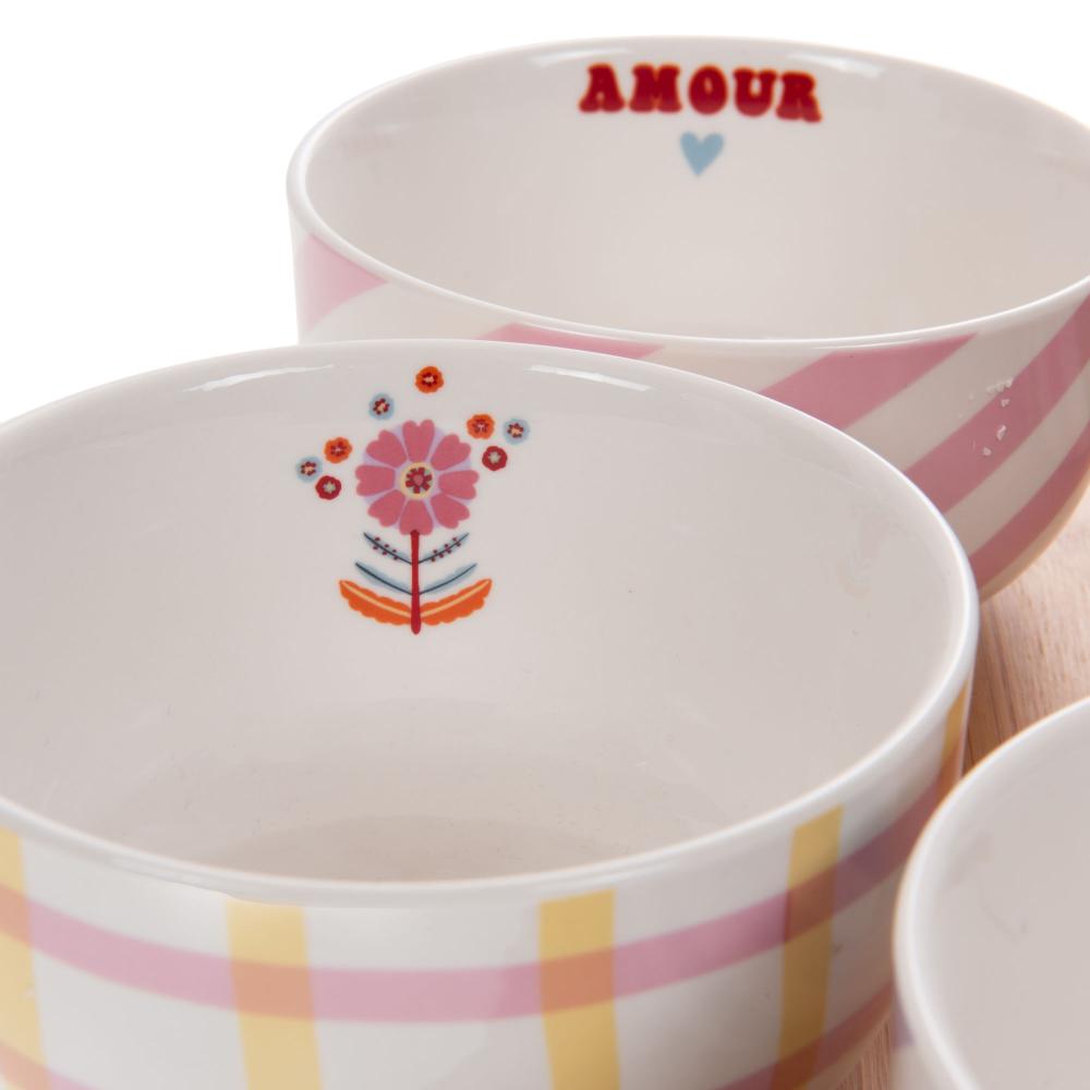 Coffret plateau et ses 5 bols Candy Amadeus - Mathon - 3