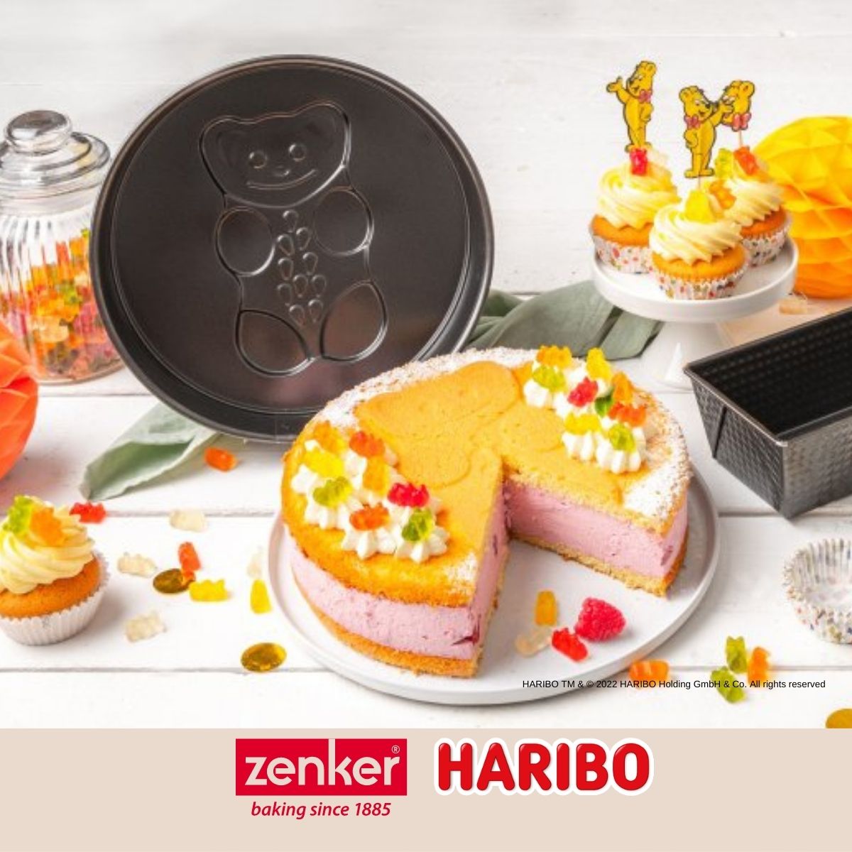 Moule à manqué à charnière 26 cm Zenker Haribo Zenker - Mathon - 10