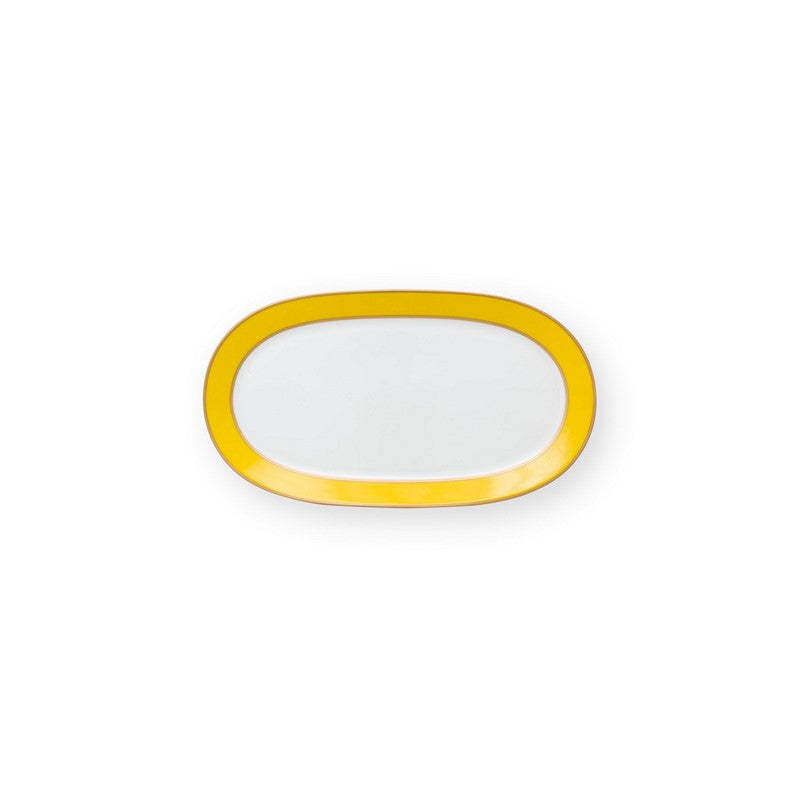 Plat rectangulaire Pip Chique Or-Jaune - 28x16x2cm Pip Studio - Mathon - 1