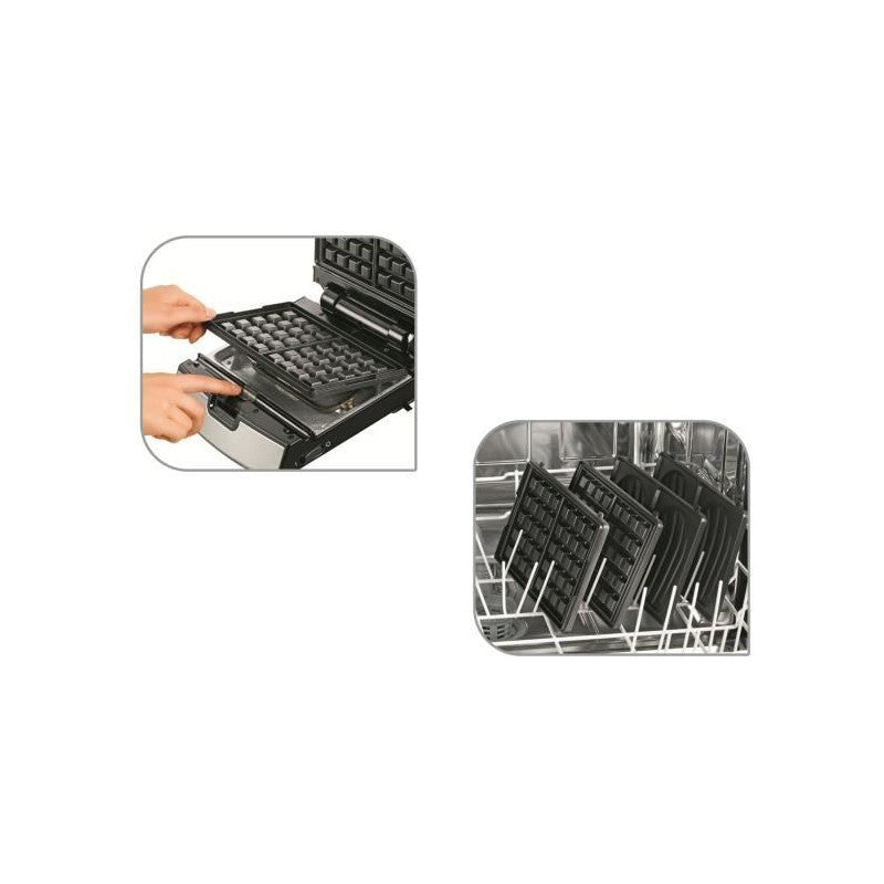 Gaufrier multifonctions Snack collection avec 2 coffrets SW853D12 Tefal - Mathon - 4