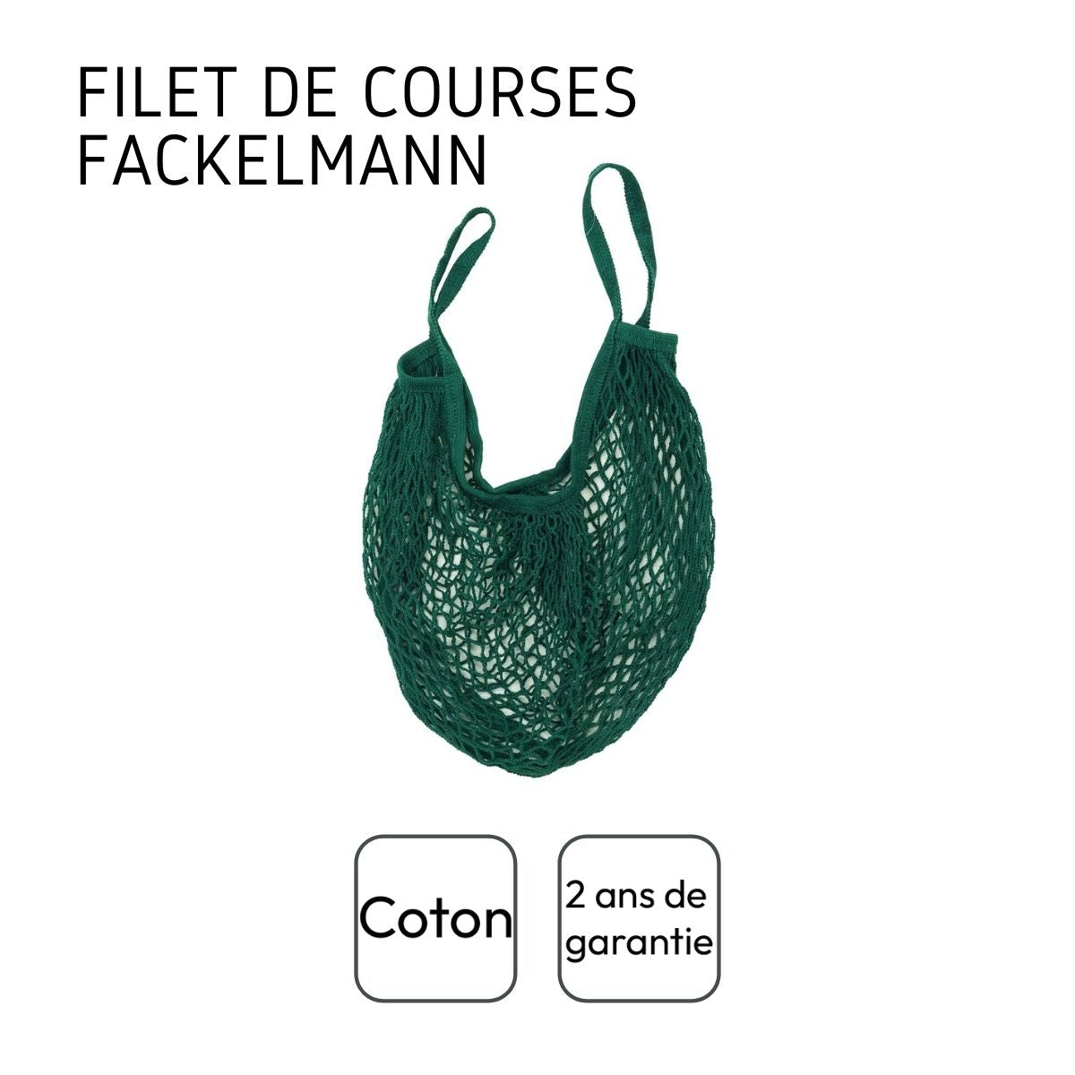 Sac à provisions type filet de course  Nature Fackelmann - Mathon - 4
