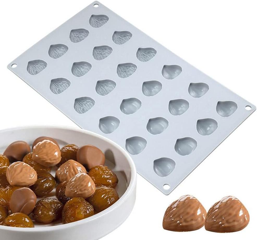 Moule À Bonbons, 24 Trous Châtaignier Vendos85 - Mathon