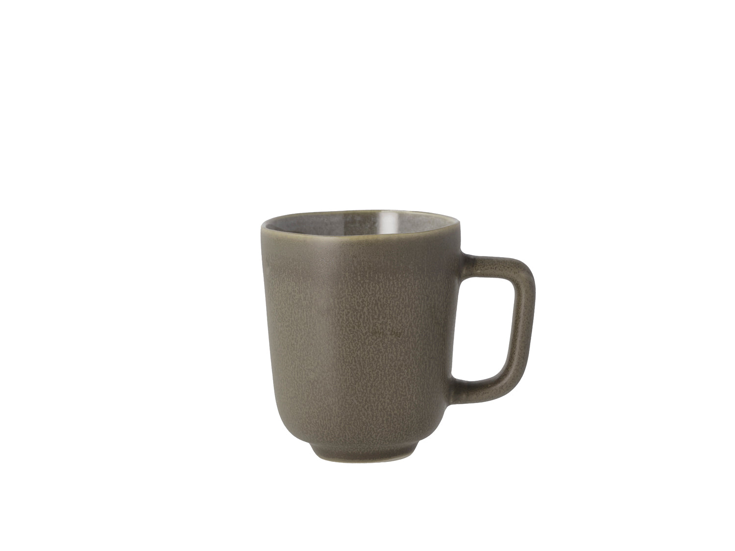 Mug avec anse Shoku en Grès Marron chaud Villa Collection - Mathon - 1