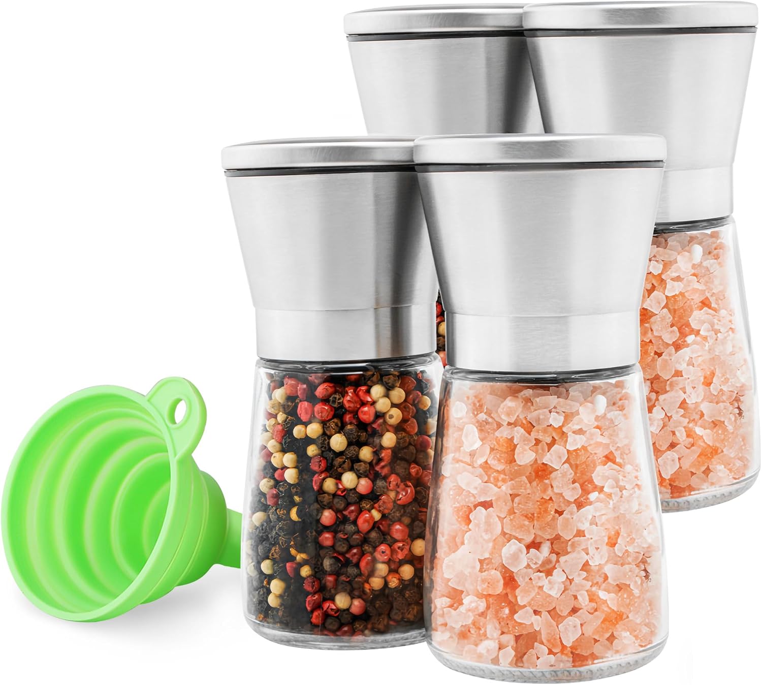 Ensemble de Quatre Broyeurs à Sel et Poivre Vendos85 - Mathon