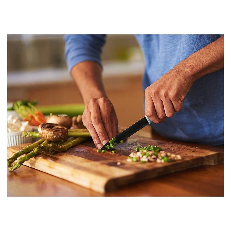 Set de couteaux 8 pièces avec revêtement céramique Royalty Line RLBLK7W Royalty Line - Mathon - 2