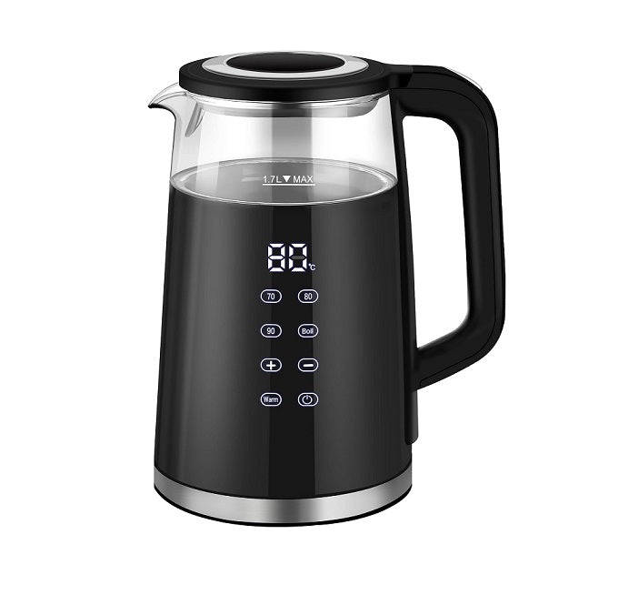 Bouilloire Électrique de 1,7L avec Réglage de la Température 2200W noir Vendos85 - Mathon