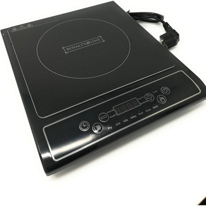 Plaque de cuisson simple à induction 2000W Noir Royalty Line RLEIP20001 Royalty Line - Mathon - 2