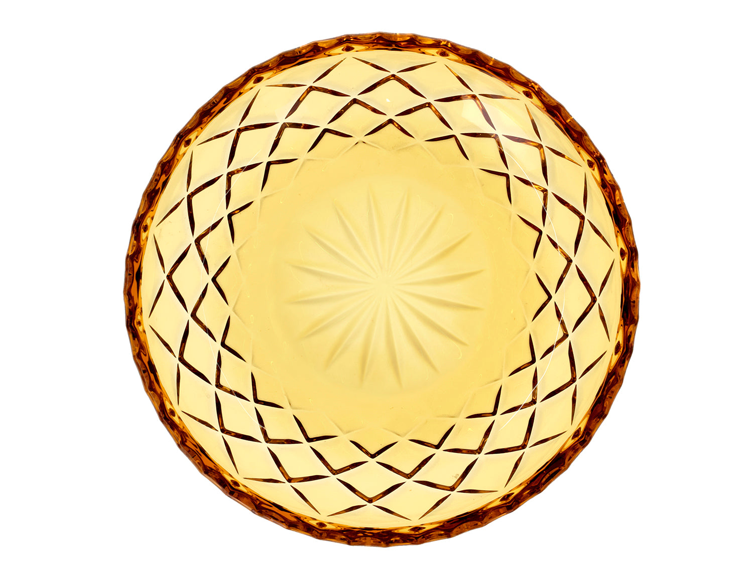 Ensemble de 4 assiettes SORRENTO 16cm Ambre Lyngby Glas - Mathon - 3