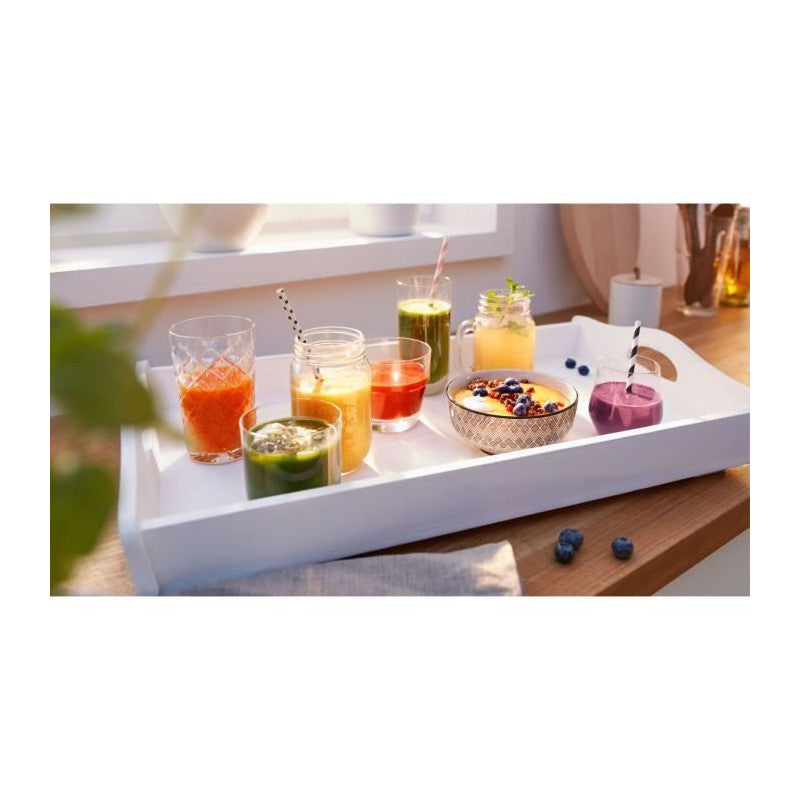 Blender Vitapower -   - Mmb6141w - 1200 W - 30000 Trs/min - 2 Vitesses + Turbo - Bol 2 L - 4 Lames Amovibles - Blanc Bosch - Mathon - 4