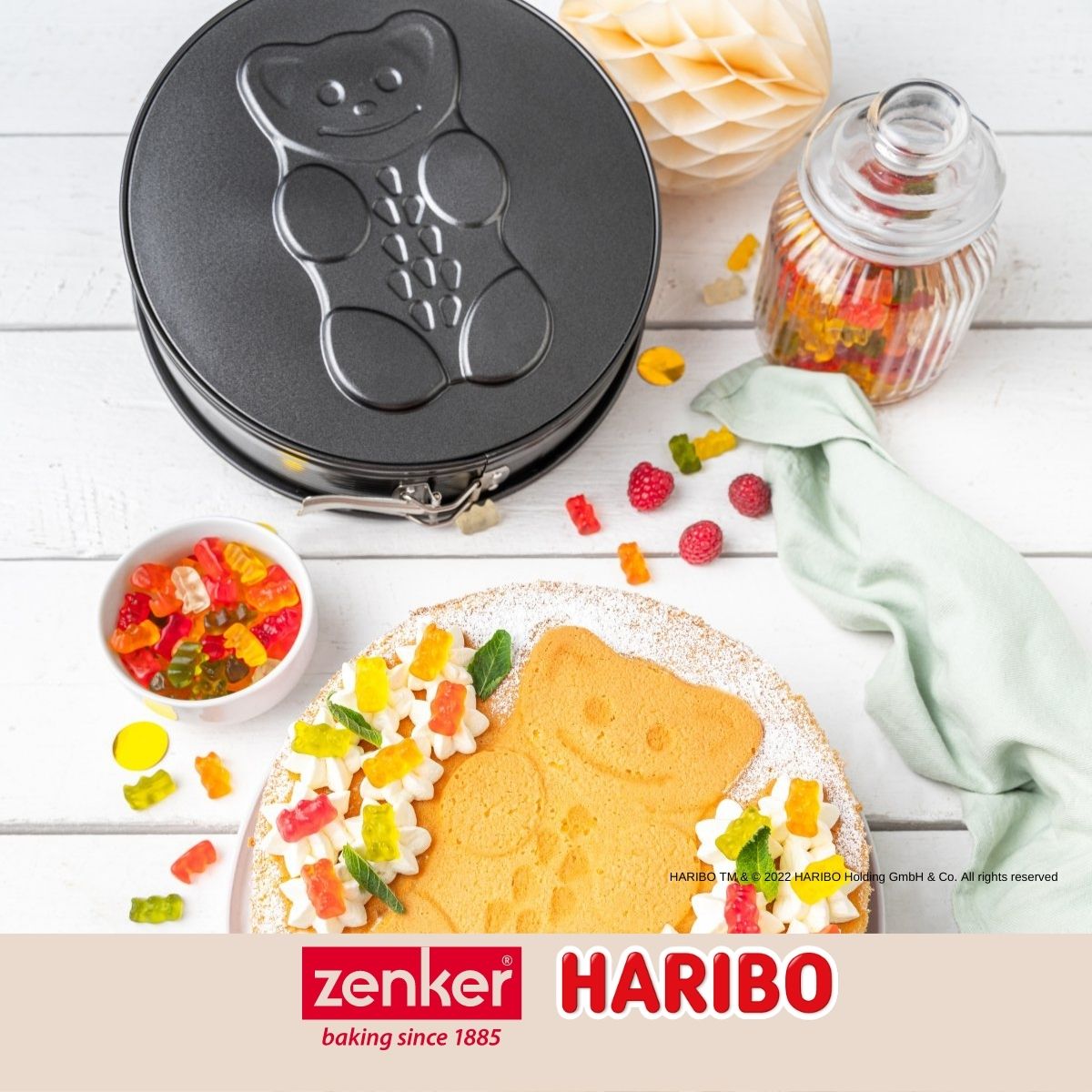 Moule à manqué à charnière 26 cm Zenker Haribo Zenker - Mathon - 8