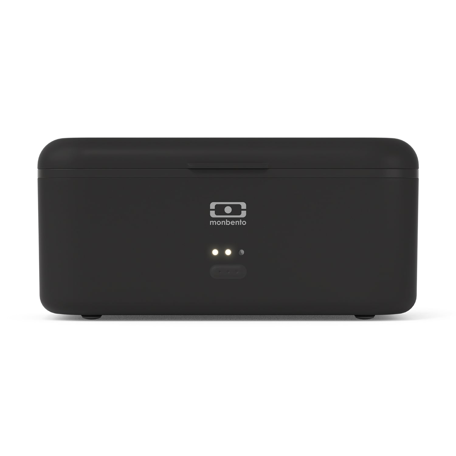 Lunch box électrique chauffante Pack Warmer 700ml Noir Onyx + câble auto Monbento - Mathon - 2