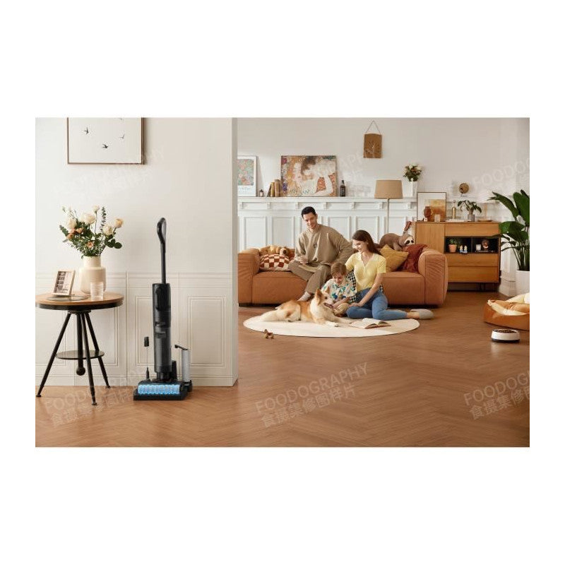 H12 Dual - Aspirateur Laveur Sans Fil 4 En 1 Multi Surfaces - Nettoyage Intelligent Aspiration Humide Seche - Auto Nettoy Dreame - Mathon - 5