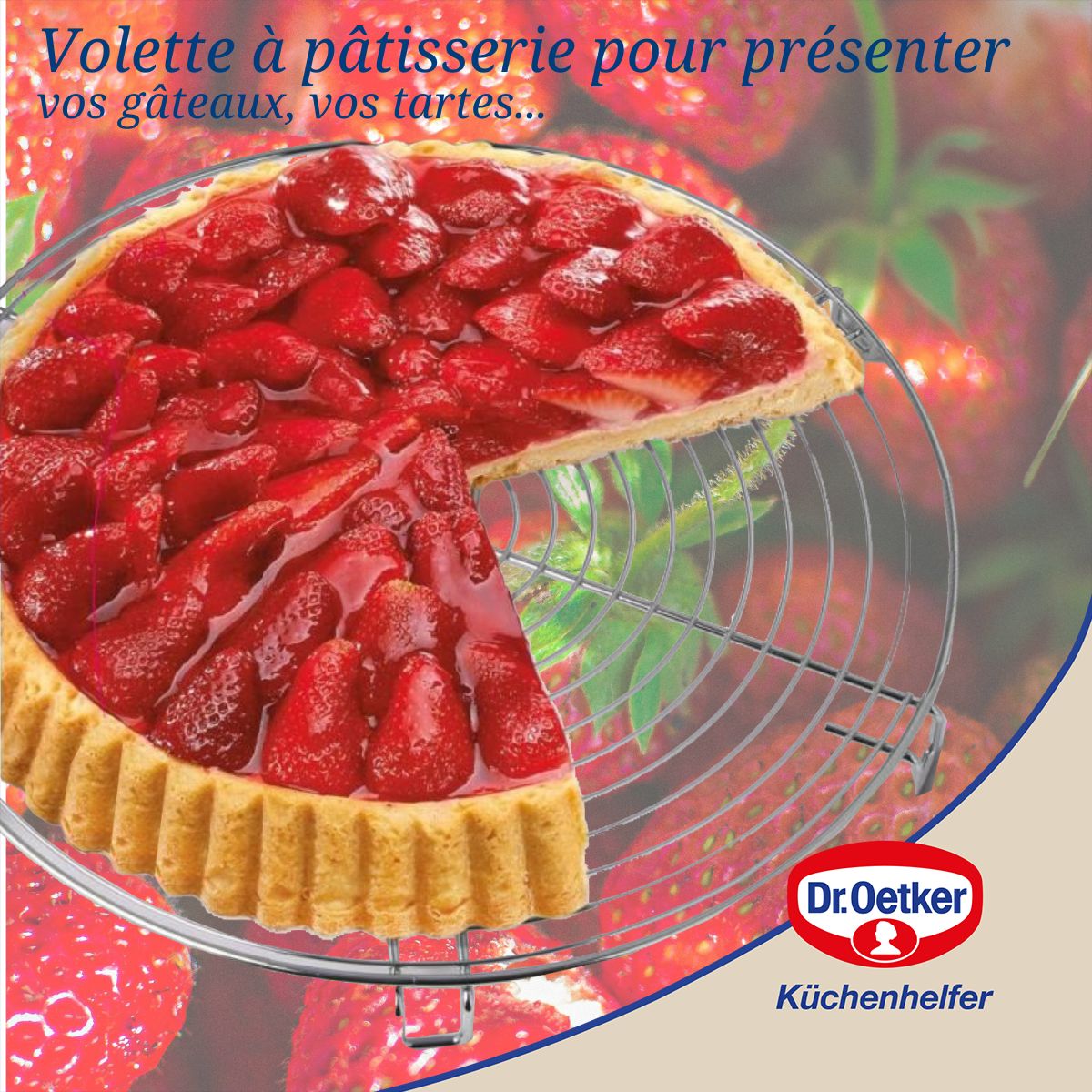 Grille de refroidissement pour gâteaux 32 cm Dr Oetker Divers Dr. Oetker - Mathon - 6