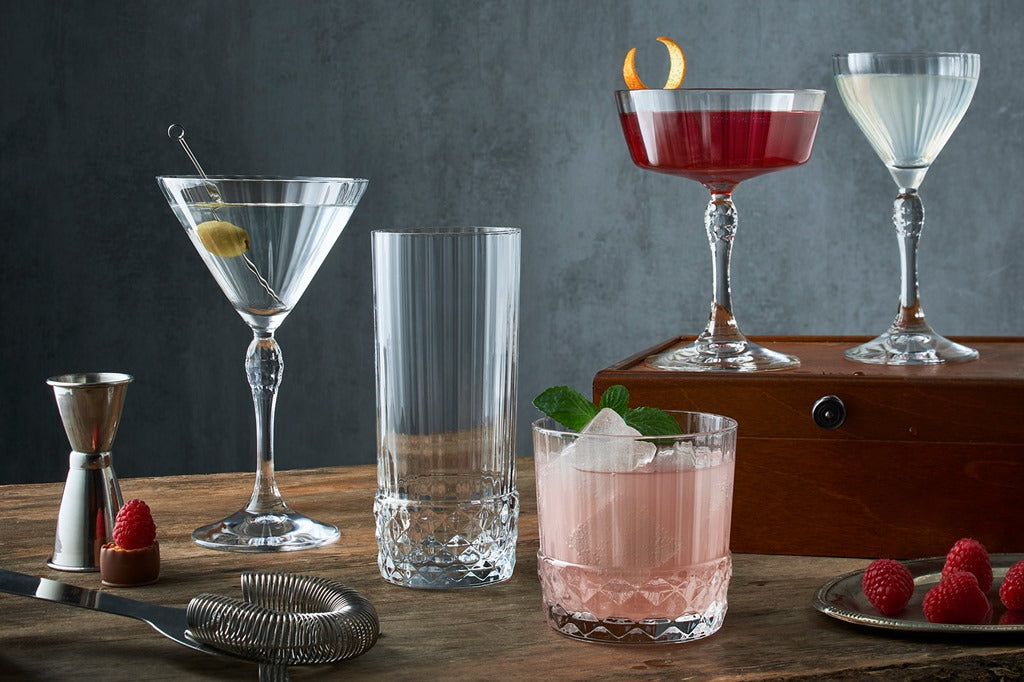 Lot de 6 verres à Whisky, AMERICA