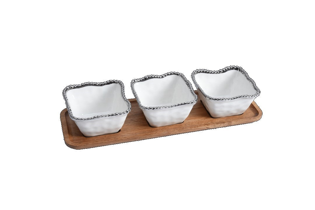Set de réception - 4Pc - 34,3x11,4x7,6cm - SALERNO Pampa Bay - Mathon