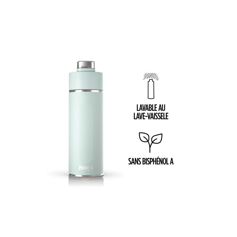 Cuisine Art De La Table Ninja Gourde Isotherme Thirsti Menthe 530 Ml Ninja - Mathon - 3