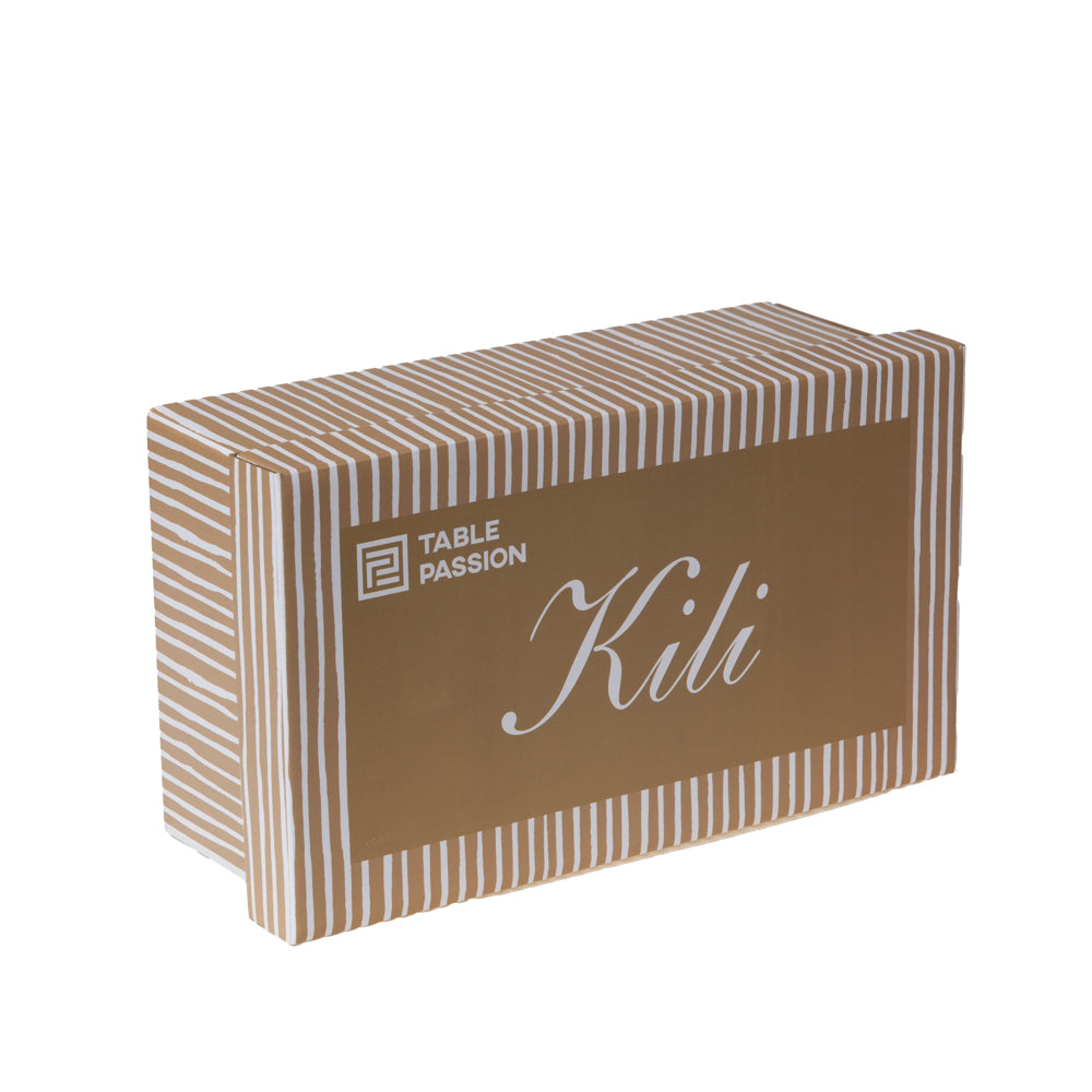 Coffret de 4 mugs bas Kili 40 cl Table passion - Mathon - 2