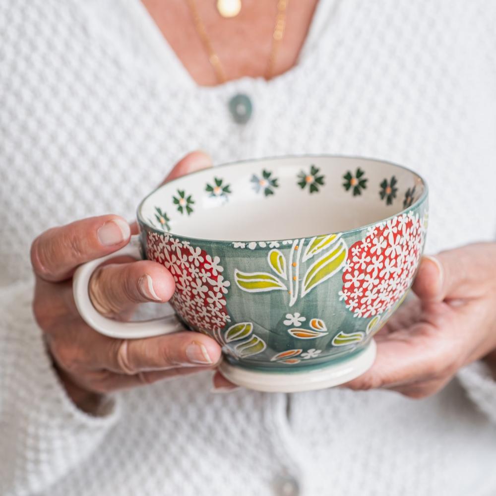 Coffret de 4 déjeuners 15 cm Cottage Table passion - Mathon - 2