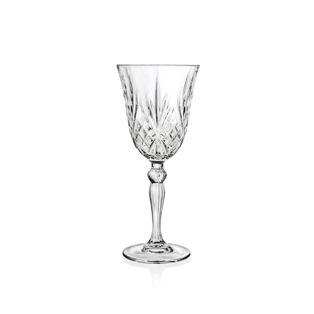 Boite de 6 verres à pied Mélodia 21 cl RCR - Mathon - 1