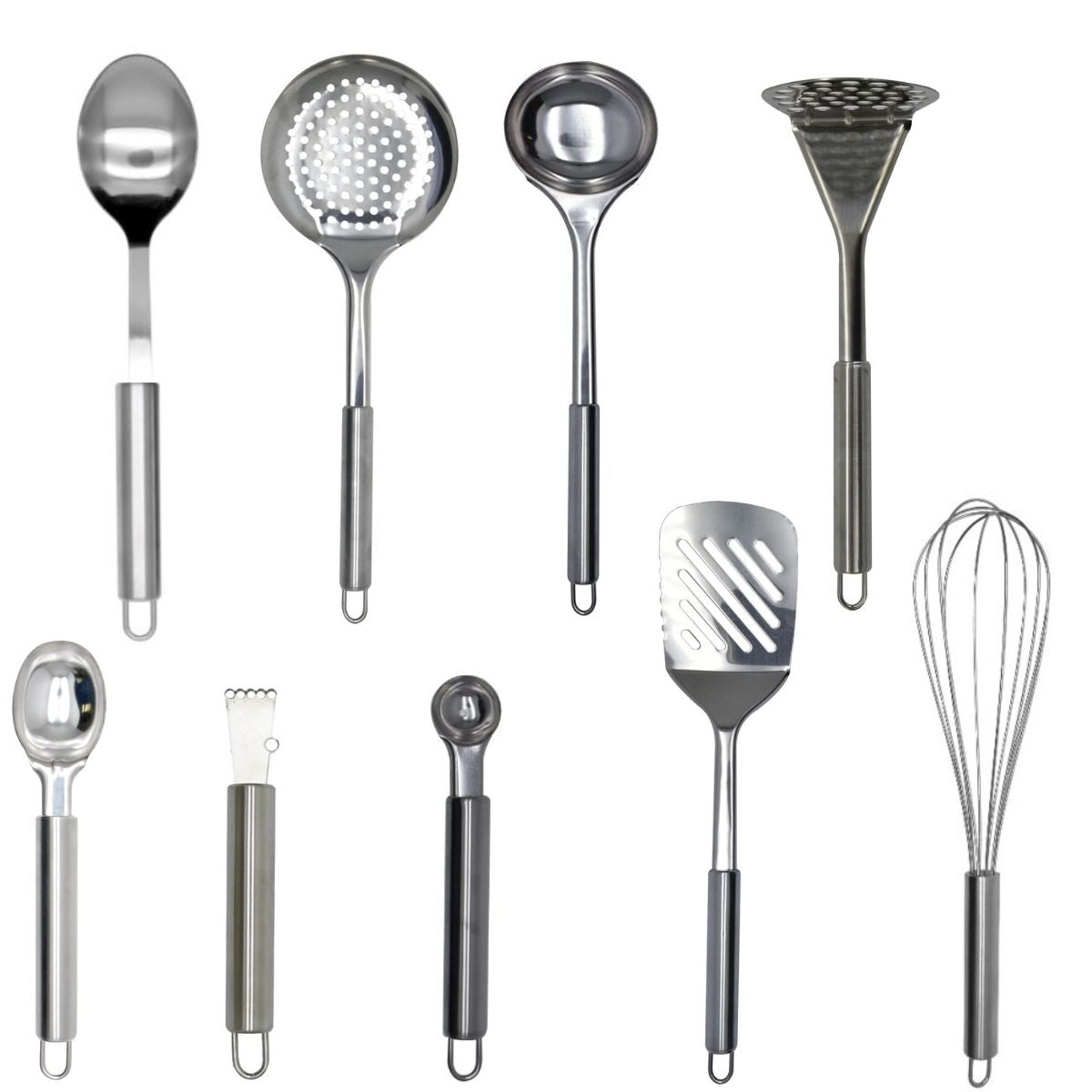 Ensemble ustensiles de cuisine 9 pièces  Elemental Fackelmann - Mathon - 1