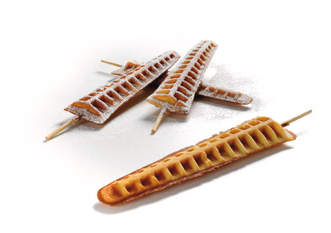 Gaufrier MDI lolly 400, 4 gaufre en épi, triangulaire - Bartscher - Mathon - 5