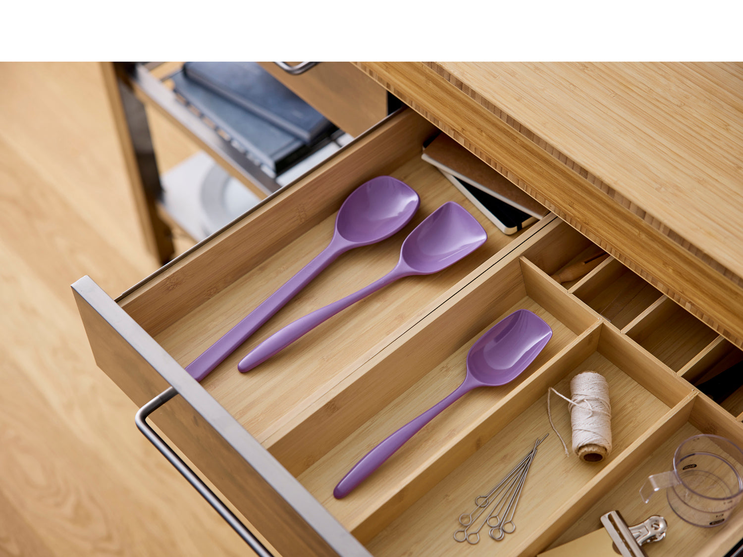 Ensemble de cuillères NEW CLASSIC en durostima® Lavande Rosti - Mathon - 3