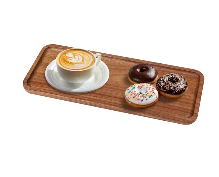 Plateau rectangulaire en bois d’acacia naturel Vendos85 - Mathon