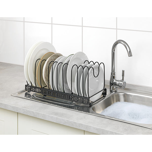 Support extensible 2 en 1 pour couvercles et poêles 57x18 cm Wenko by Maximex - Mathon - 4