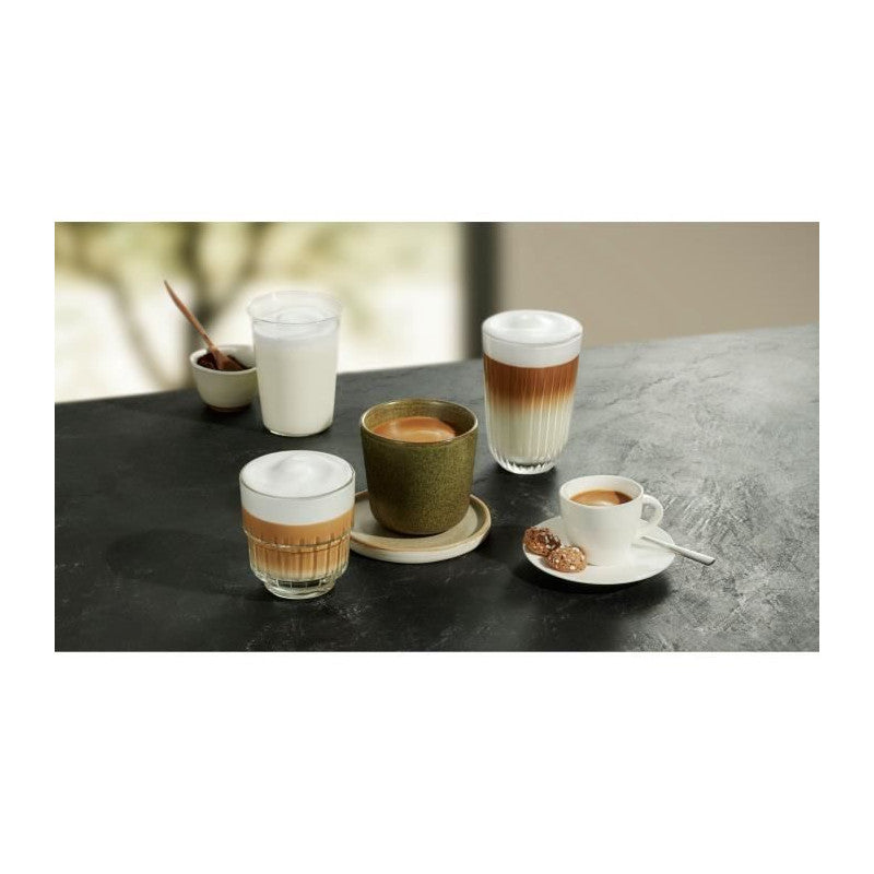 Machine à café siemens - 5 boissons, bac à grains 250g, réservoir d