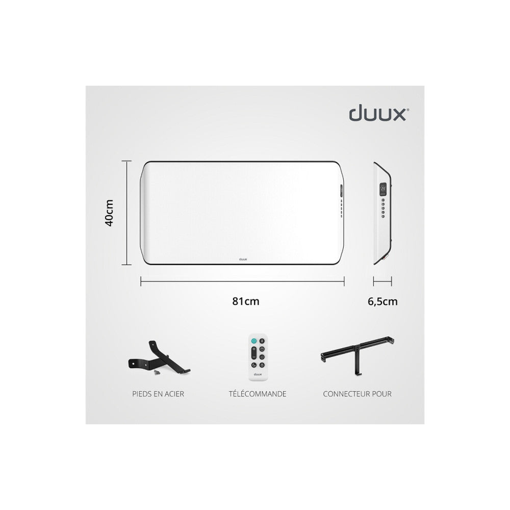 Convecteur électrique   Edge Dxch15 Blanc Duux - Mathon - 5