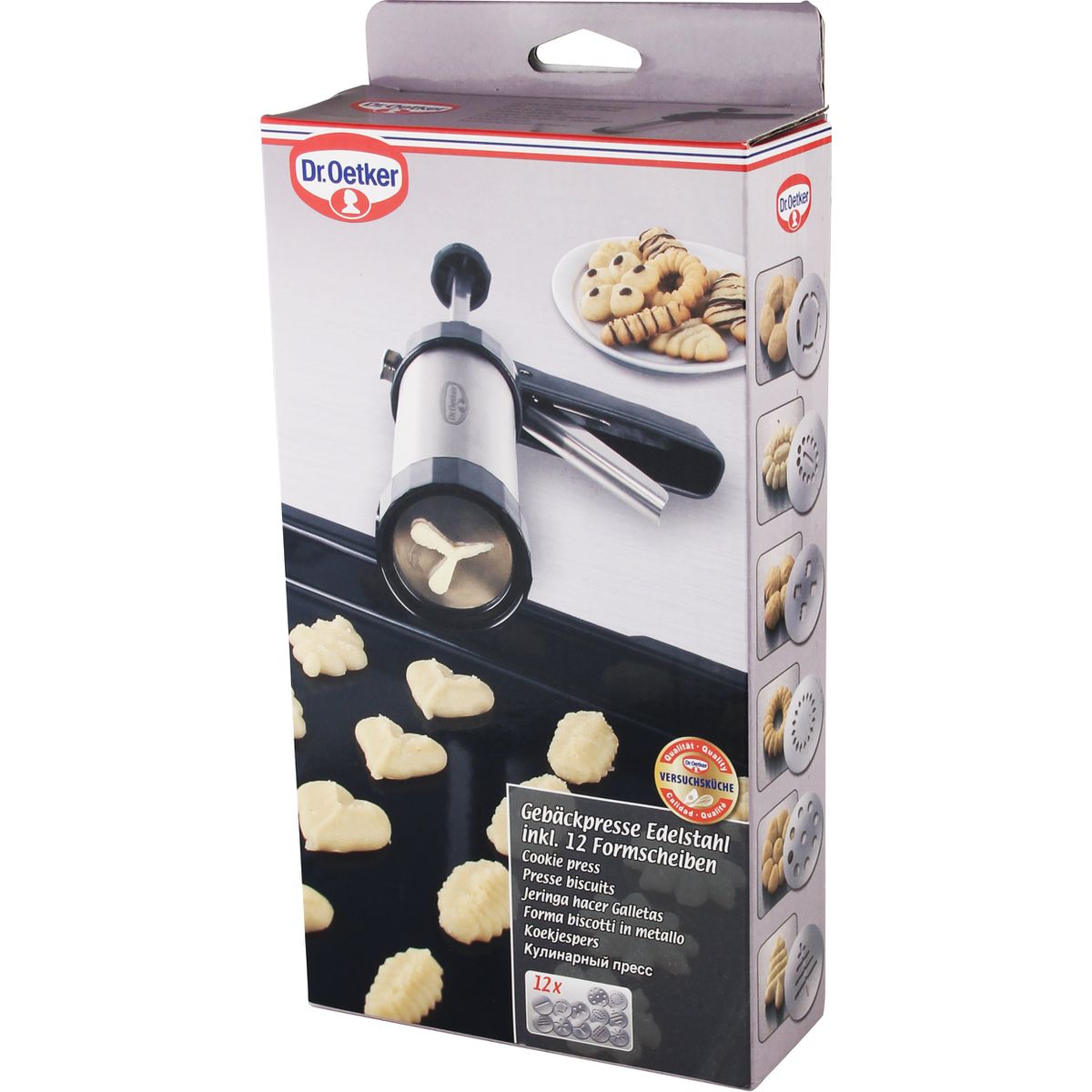 Presse-biscuit et 12 disques de motifs  Baker Edition Dr. Oetker - Mathon - 7