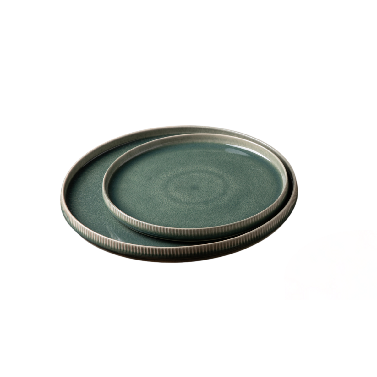 Service 12 pièces vert - "Jade" Laguiole Cuisson - Mathon - 1